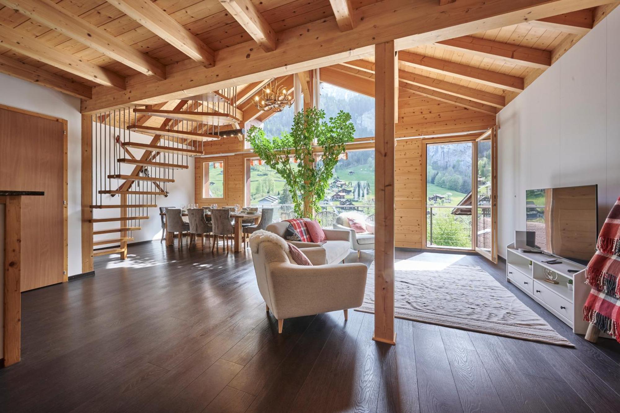 Chalet Lauterbrunnen Bagian luar foto